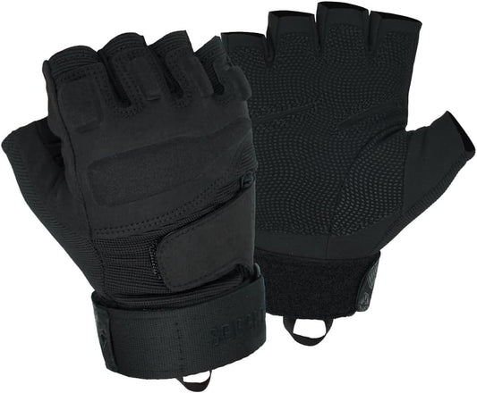 S.O.L.A.G 1/2 Finger / Fingerless / Half Finger Multi-Function Sports Gloves